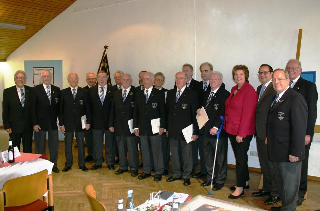 Ehrung Snger 2016
