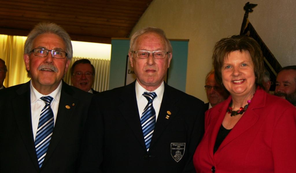 Ehrung fr 70 Jahre Paul Massolle